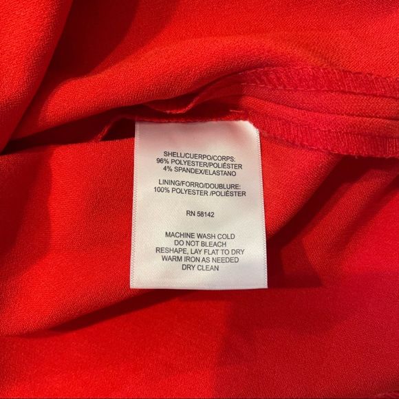 Maggy London Red Midi Dress - Picture 9 of 13